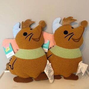 BRAND NEW Disney Pillowfort Gusgus Throw Pillows Cinderella